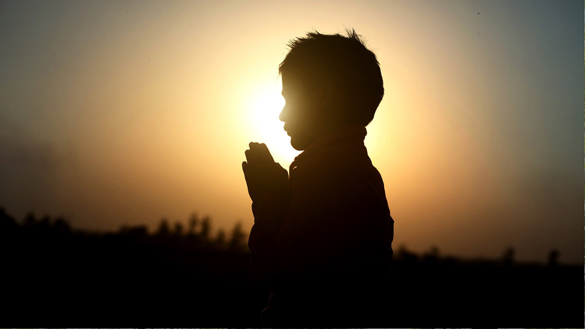 Young Ones Learning to Meditate